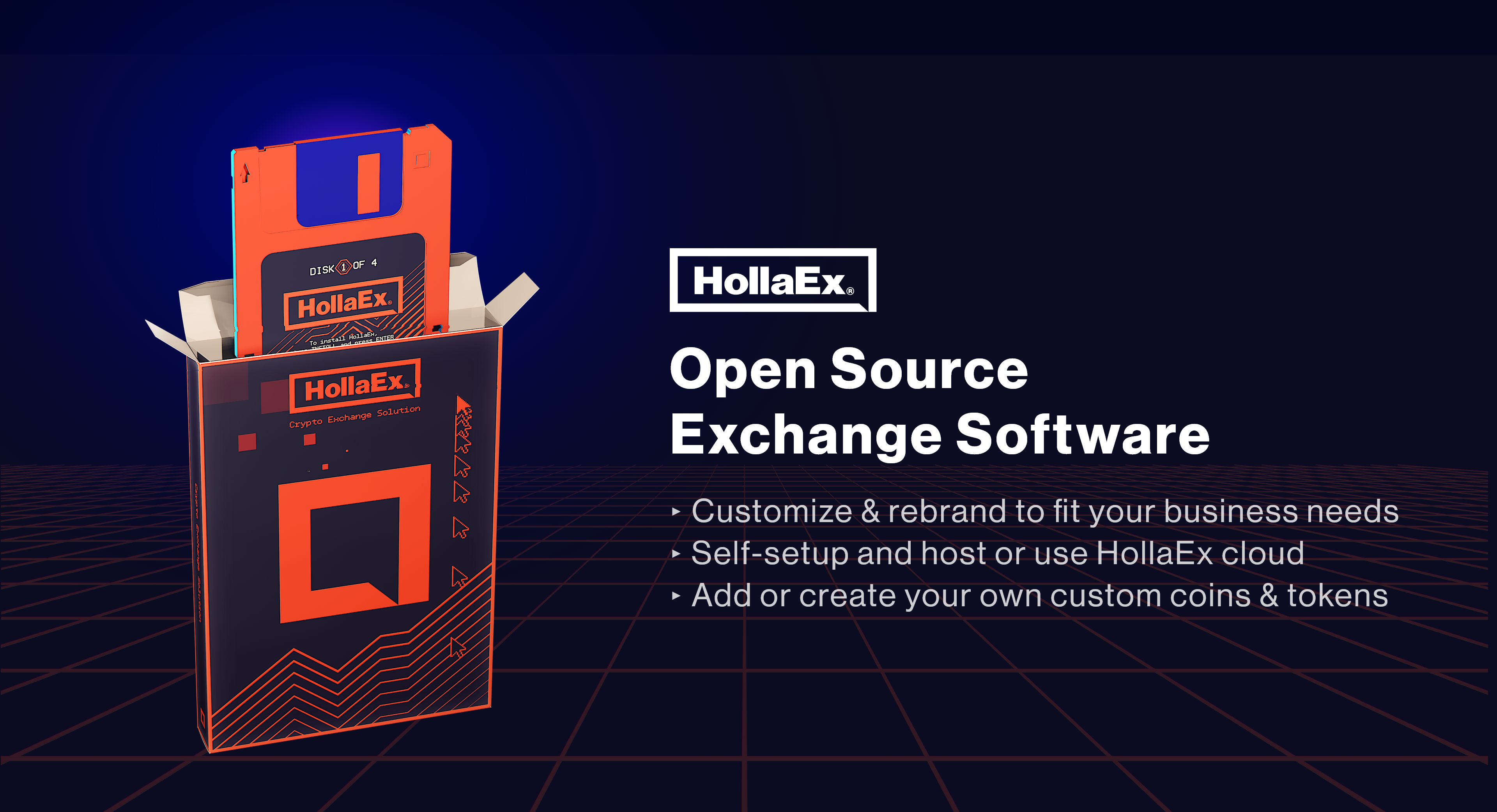 Fully open-source exchange software, easy to setup and operate
