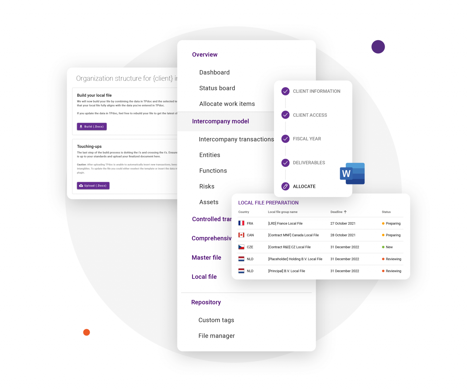 TPdoc Software - TPdoc provides a central platform for all your key transfer pricing documentation workstreams.