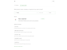 Feedly Software - 3