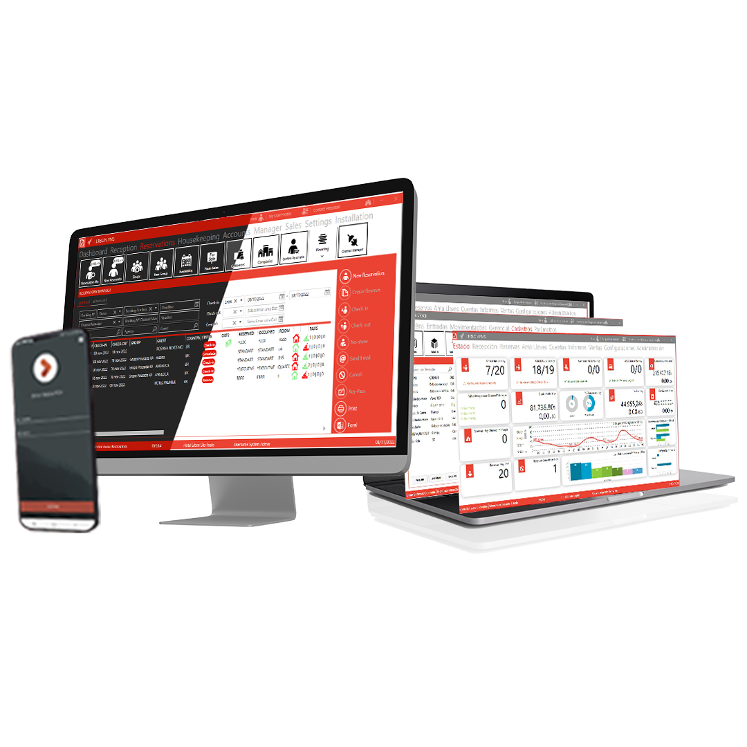 Erbon Hospitality screenshot: Erbon