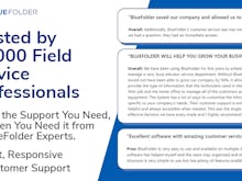 BlueFolder Software - Earning the Trust of Field Service Companies since 2005
