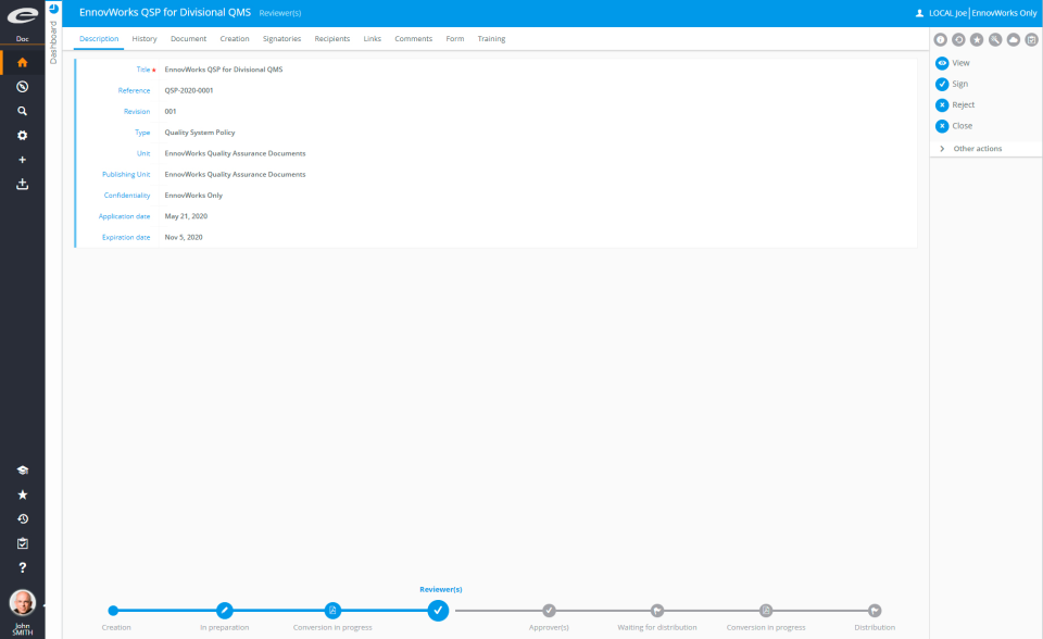 Ennov Quality Suite Software - 1