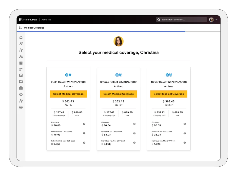 Online Benefits Enrollmen