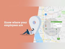 Time Tracker Software - Know where your employees are in real-time with GPS tracking.