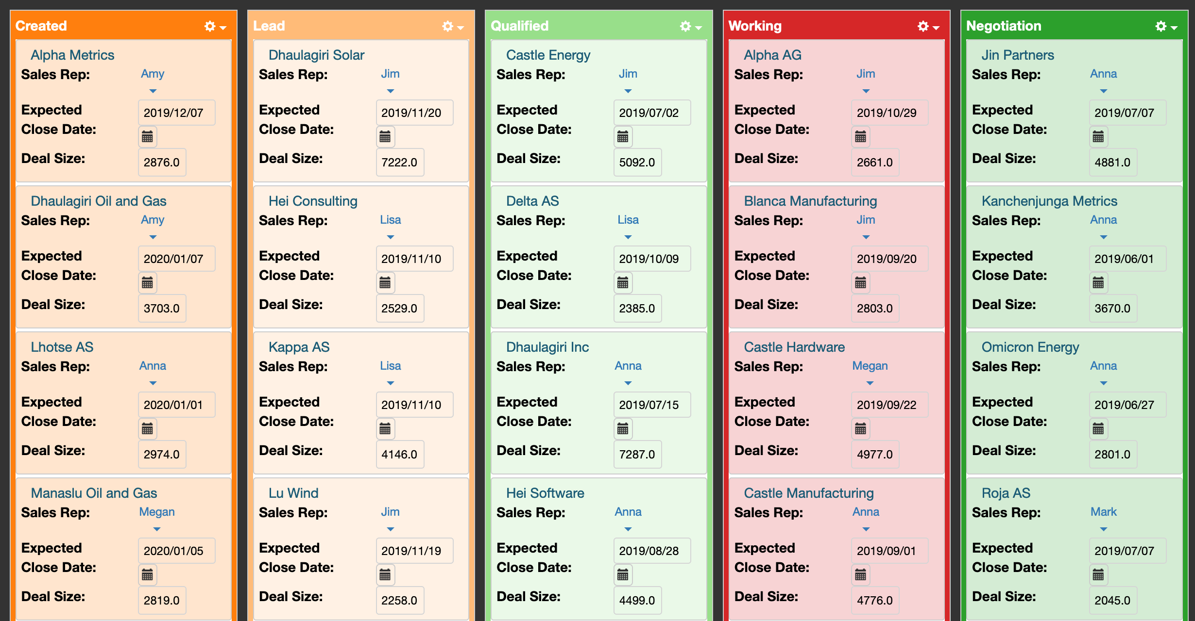 Easy Insight Software - Use two way functionality to make changes back in the source systems. Find mismatched SKUs, old tasks, or other dirty data? Fix them quickly and easily right from your reports.