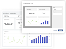Klipfolio Software - Create beautiful downloadable PDF reports, or share published views of any dashboard.