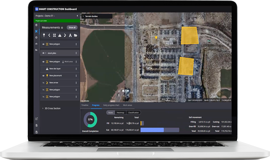 Smart Construction Dashboard Software - Smart Construction Dashboard: Site Fencing