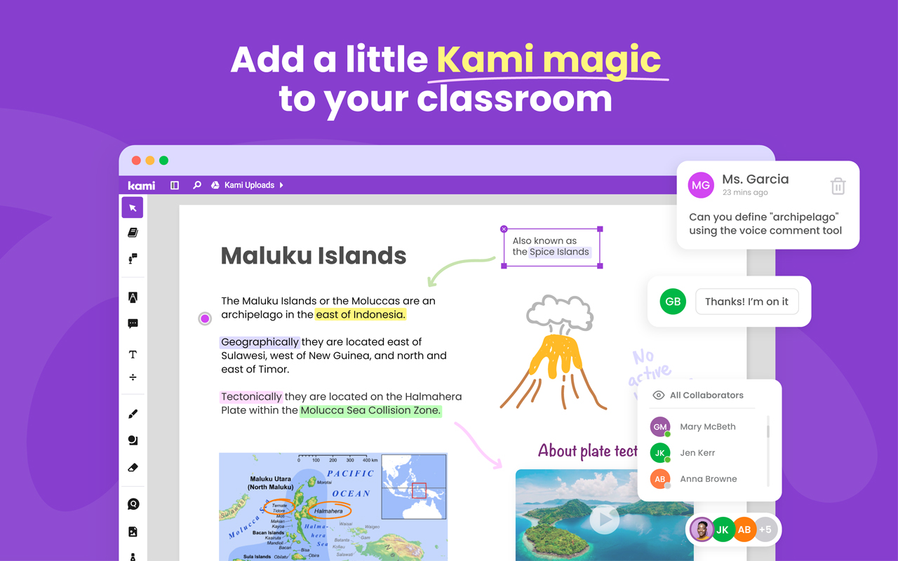 Kami for Student Engagement - Kami