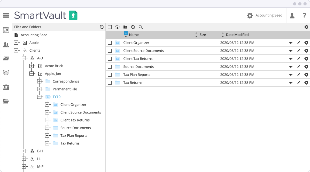 SmartVault Software - SmartVault file and folder management
