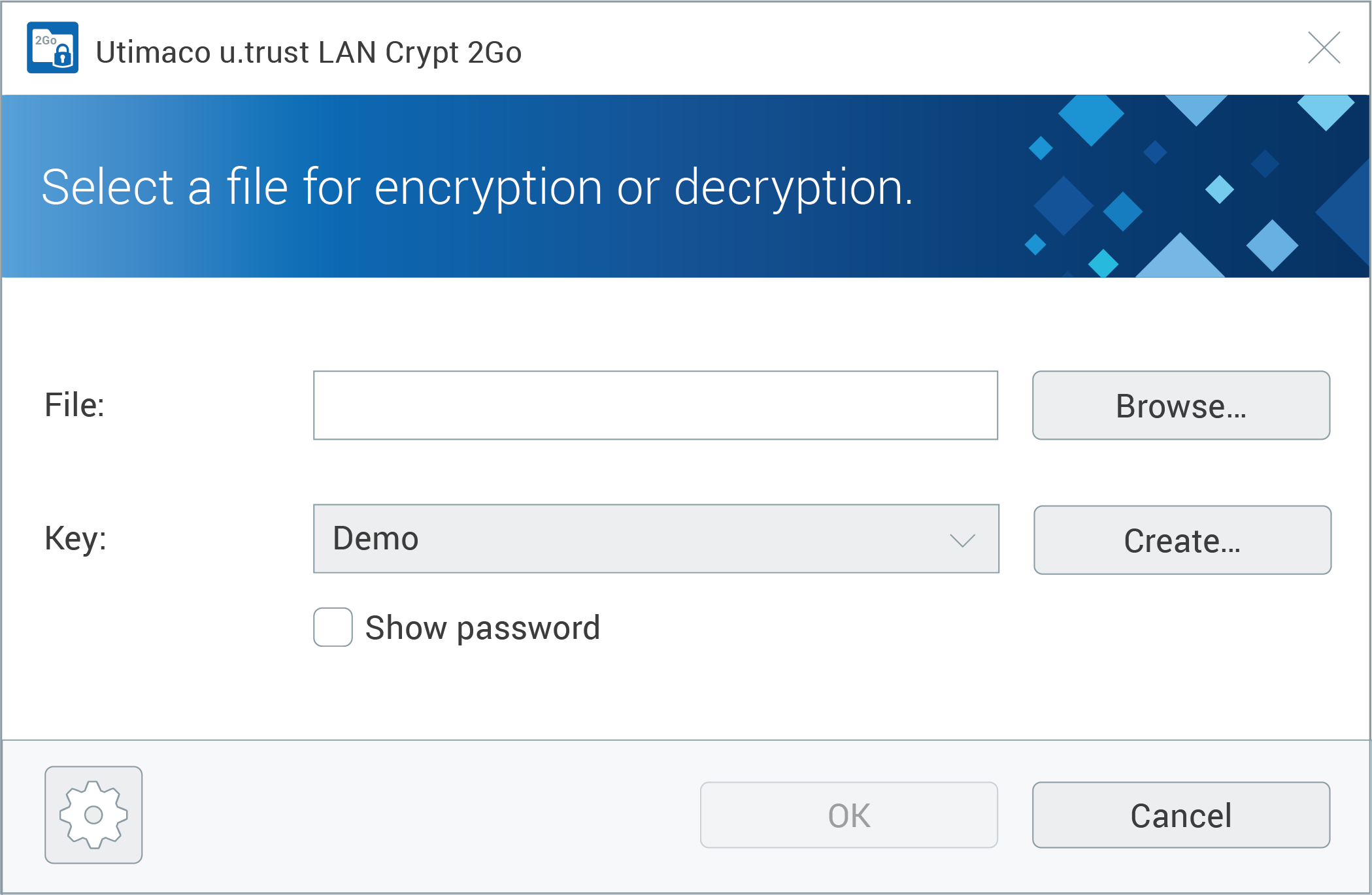 u.trust LAN Crypt 2Go Example