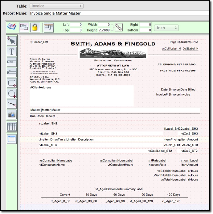 TimeManager view invoices