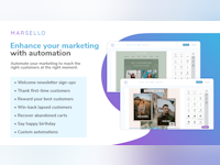 Marsello Software - Email marketing automations and campaign templates built with Marsello's drag-and-drop builder