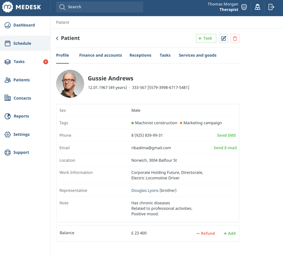 Medesk Software - 3