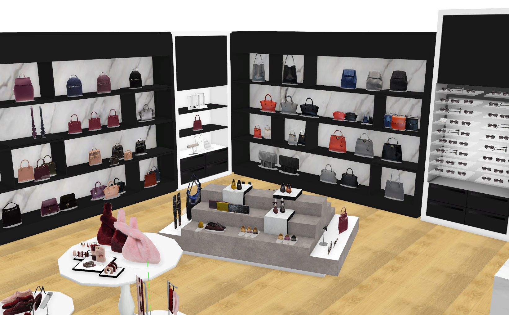 Shoes and Accessories 3D