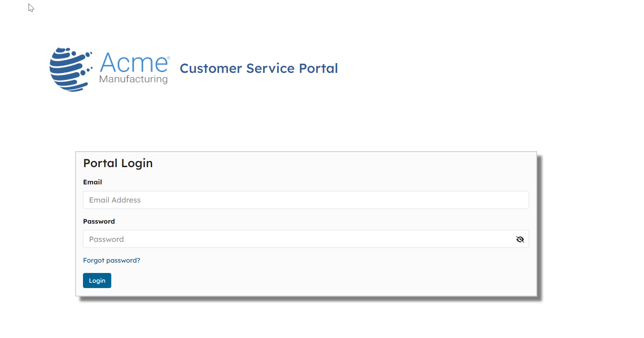 Client Portal on your website
