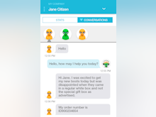 INSIDE Software - Chats can be accessed from any device using the native mobile apps