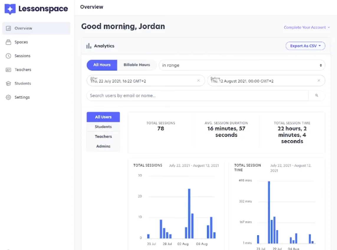 Lessonspace Software - 2024 Reviews, Pricing & Demo