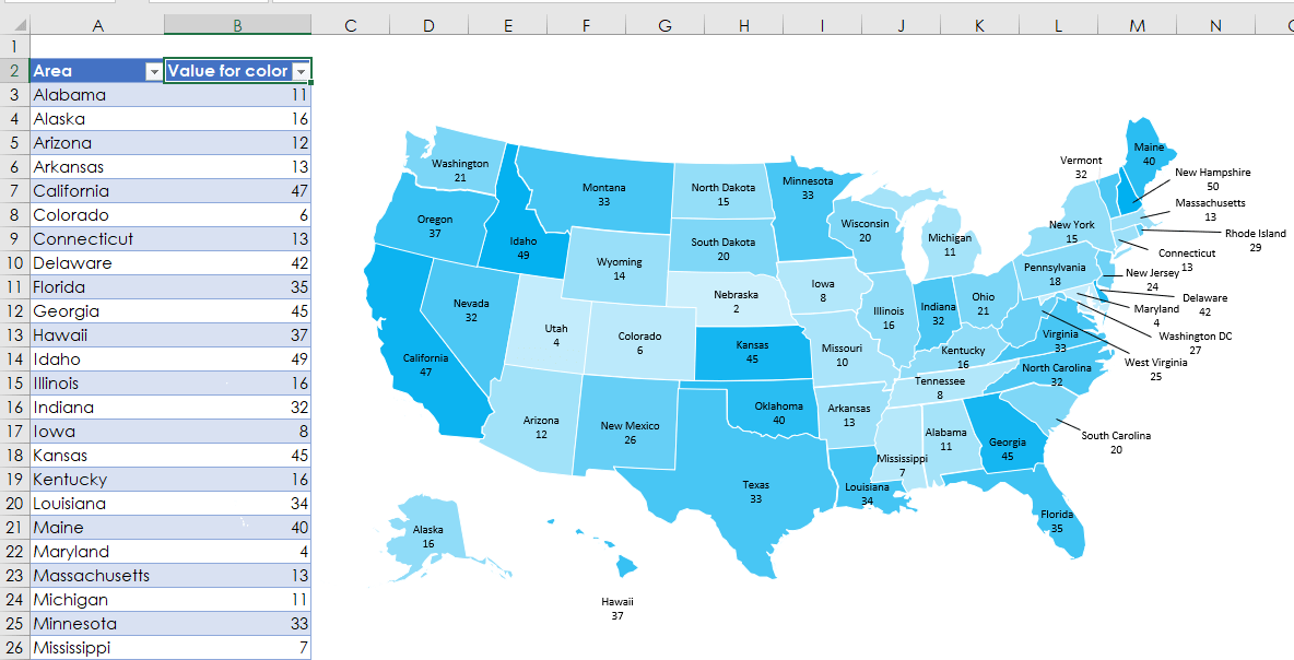 Power-user Software - Data Maps