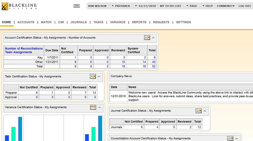 Black Line Task Management Module BlackLine Reviews, Cost & Features | GetApp Australia 2021