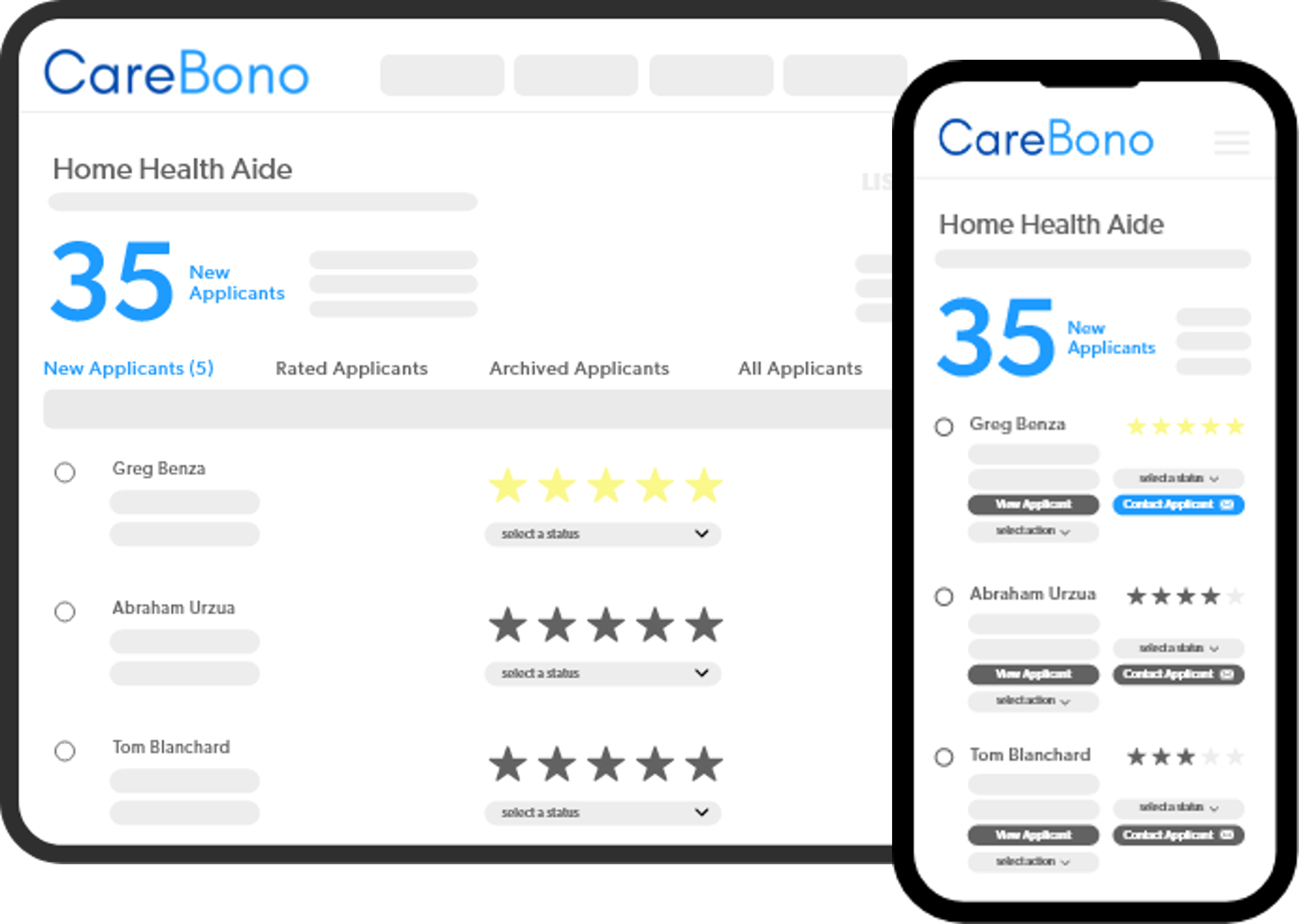 Access CareBono from your desktop and phone