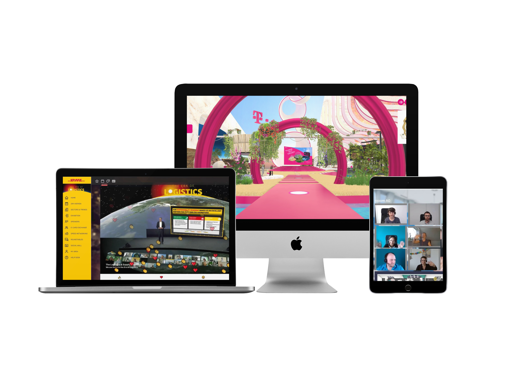 eventCloud screenshot: rooom's eventCloud