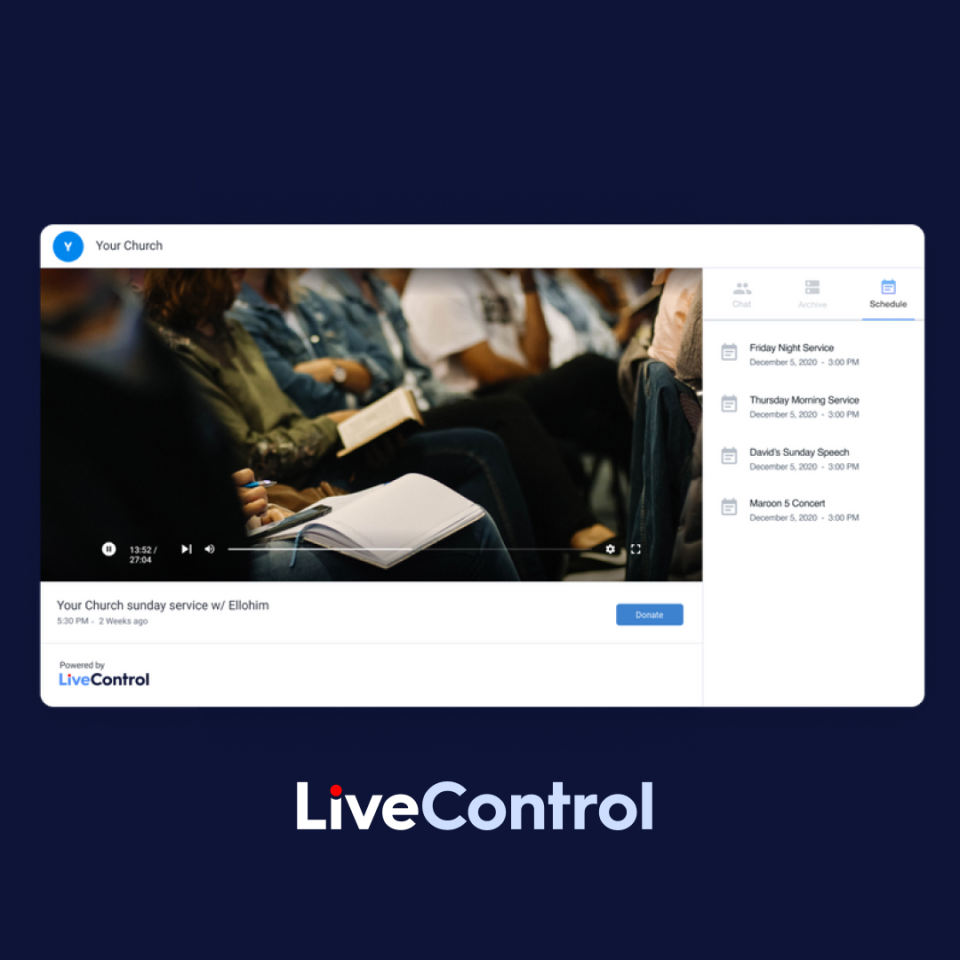 LiveControl Software - 3