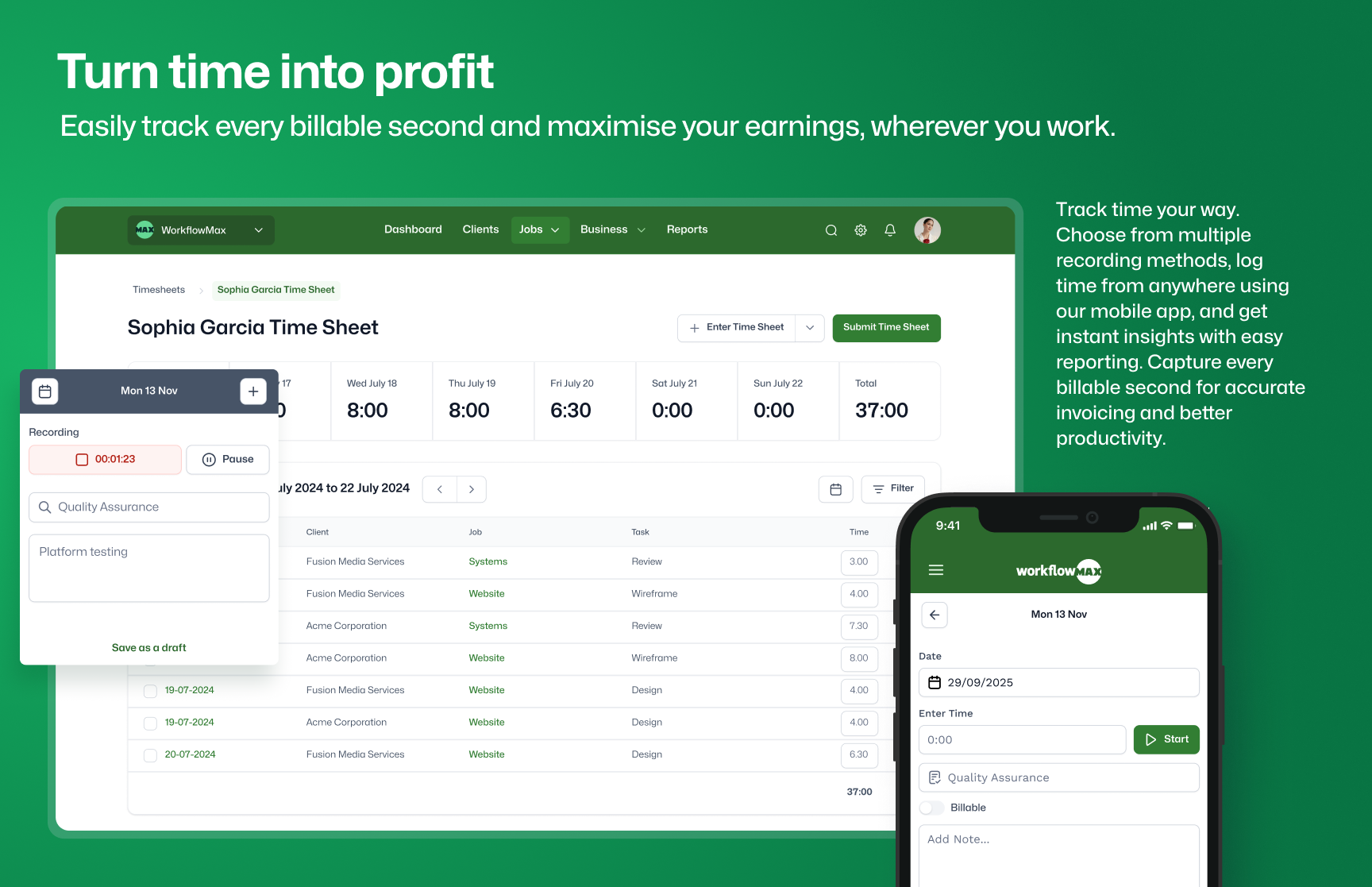 WorkflowMax Software - 3