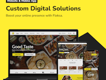 Fleksa Software - Own Website & Mobile App