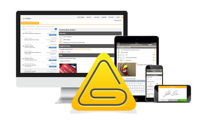 SiteDocs screenshot: SiteDocs Safety Management Software - Compliance Made Easy!