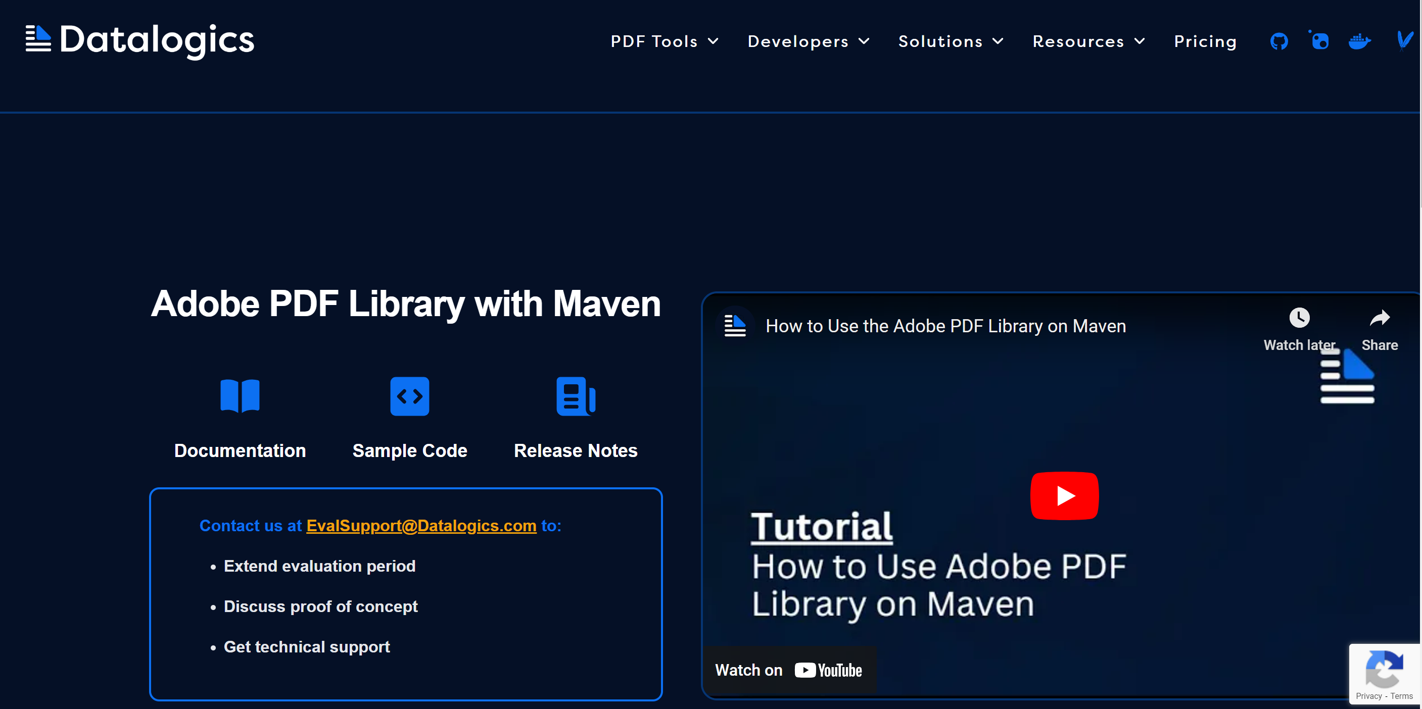 Adobe PDF Library - Maven Tutorial & Get Started