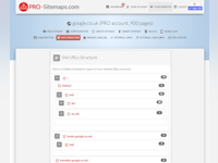 PRO Sitemaps Software - 2