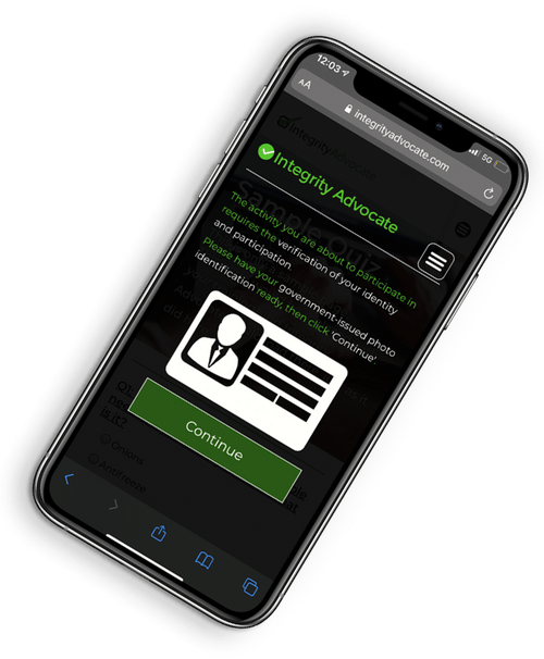 Online Proctoring Mobile View