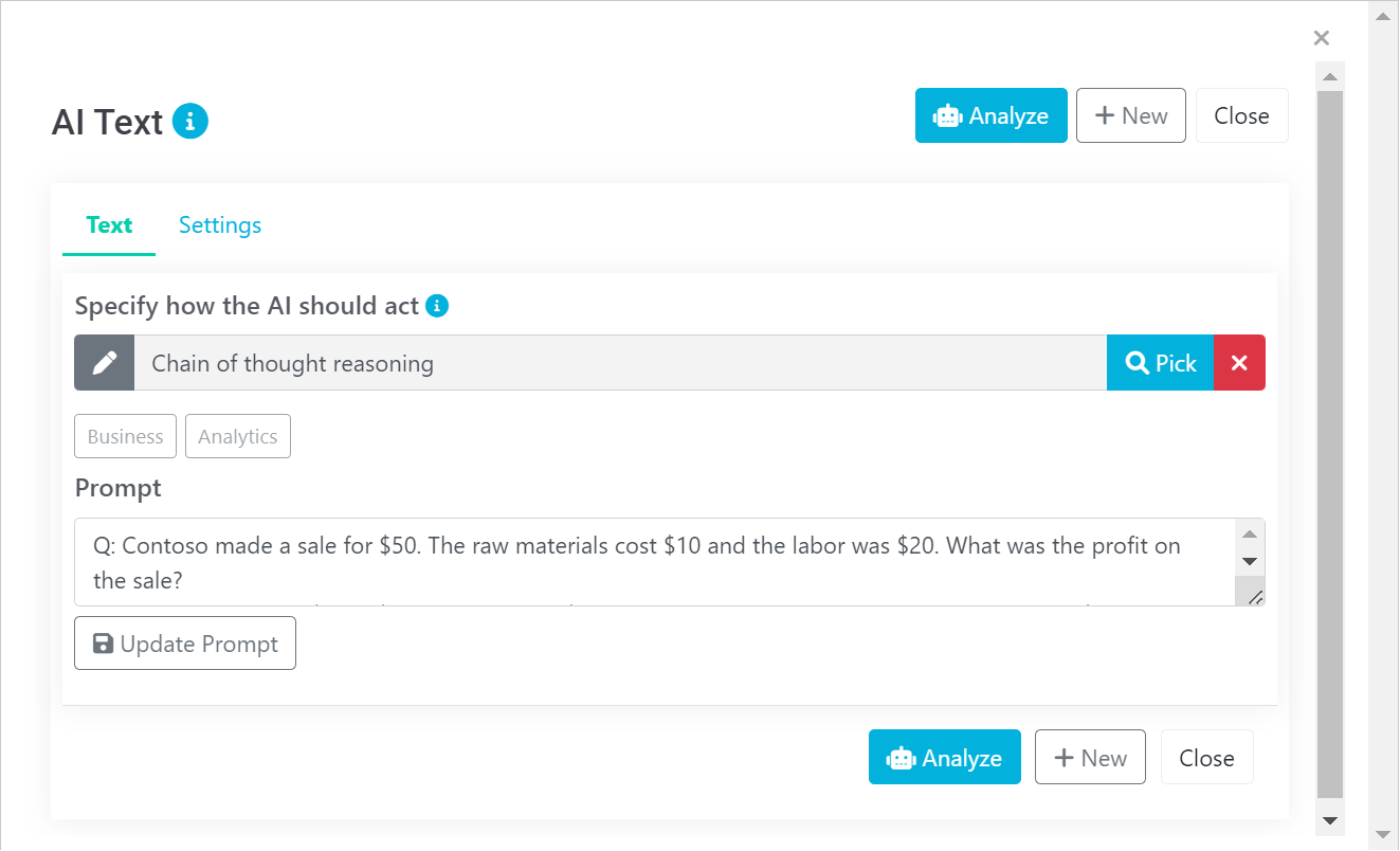omniAI Software - omniAI Natural Language Processing (NLP) features supporting Business AI enable organizations to analyze, understand, and generate human language text data. - thumbnail