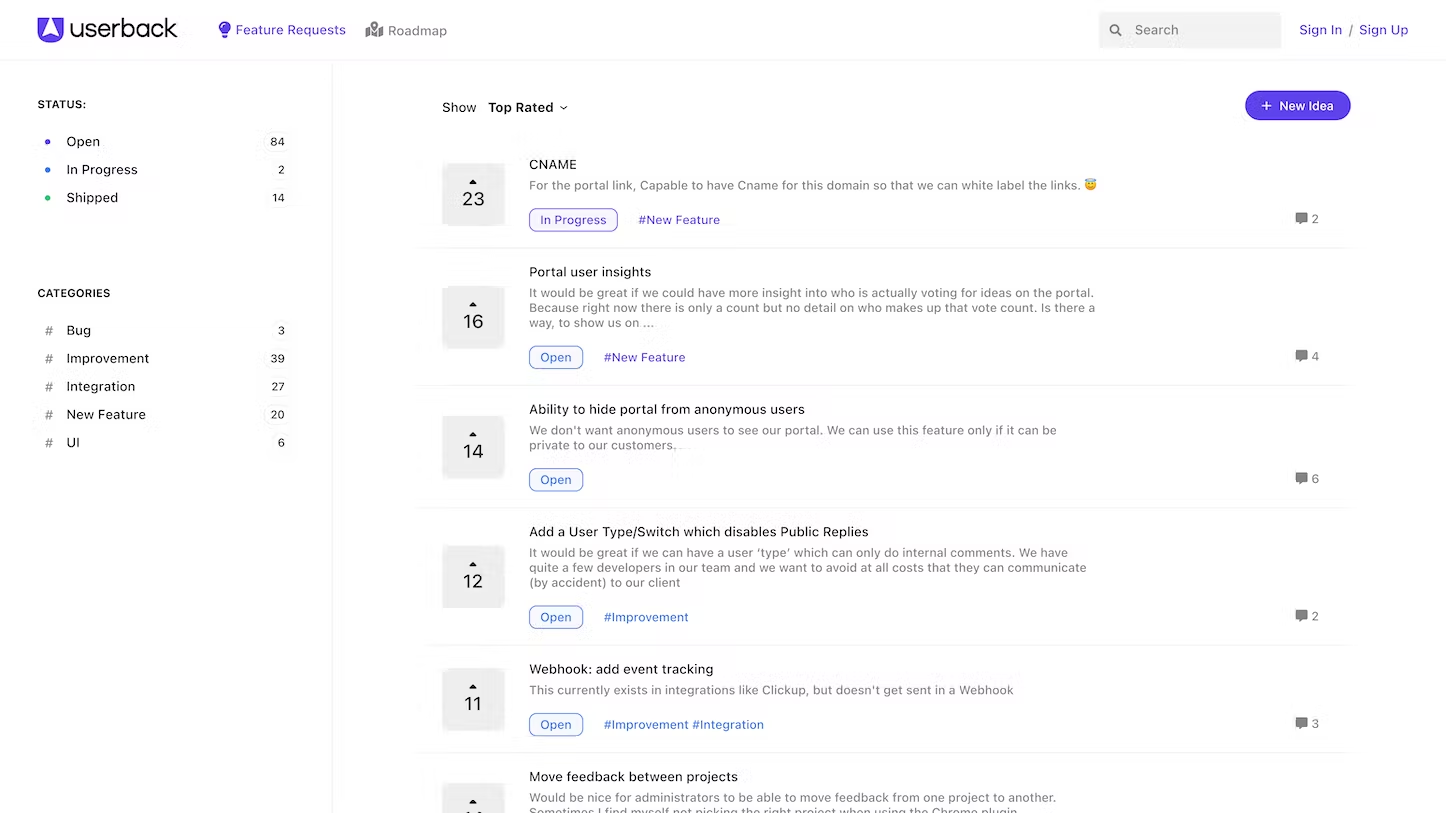 Userback Software - 5