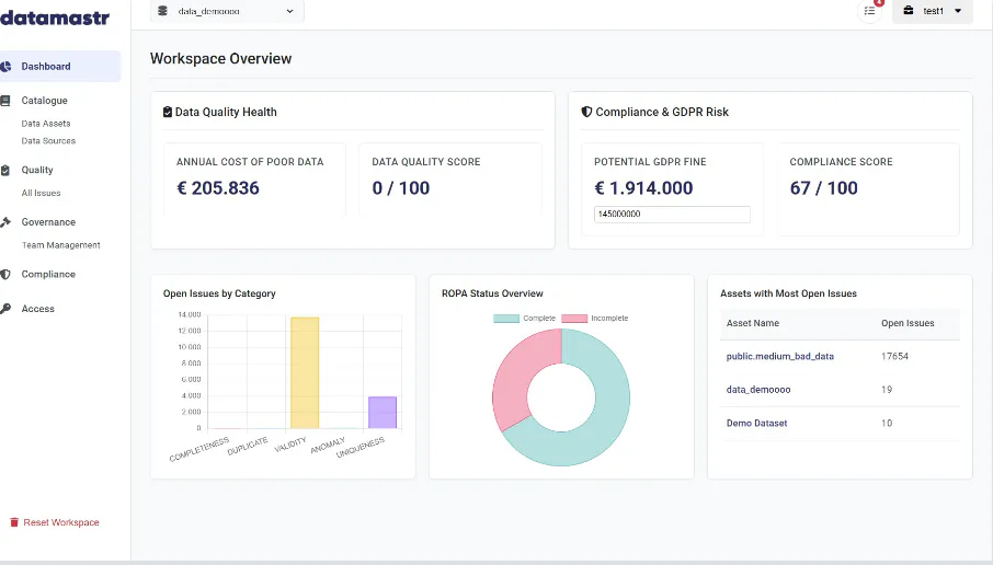 Data Master App datamastr Pricing, Cost & Reviews - Capterra UK 2026