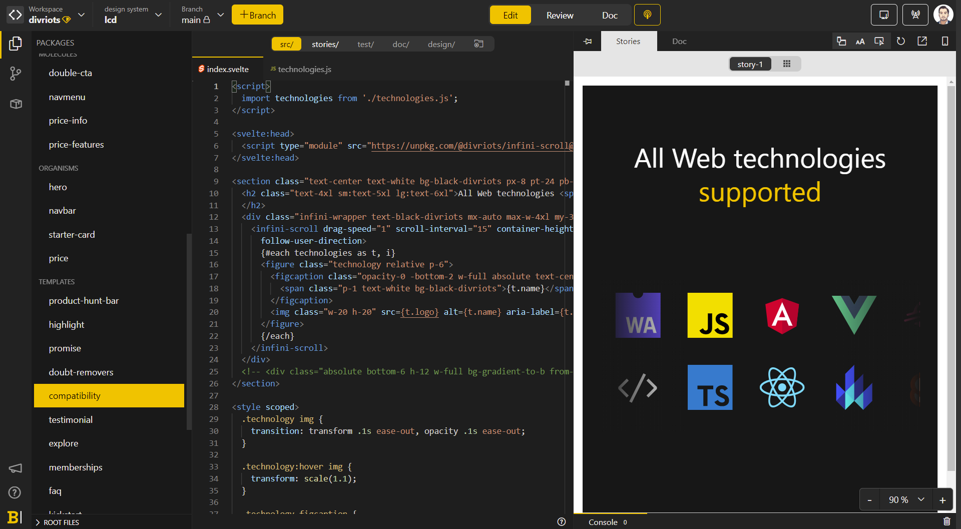 Backlight screenshot: Backlight overview