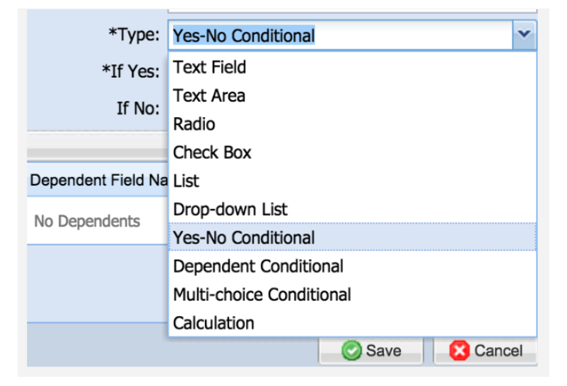 Conditionals let users include clauses, parts of forms, and entire documents in another document