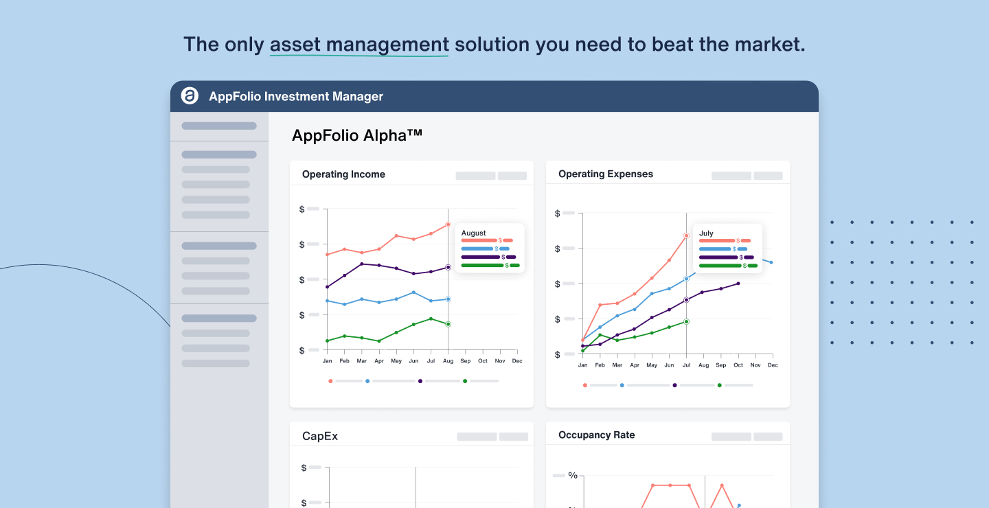 New! AppFolio Alpha: The only asset management solution you need to beat the market.