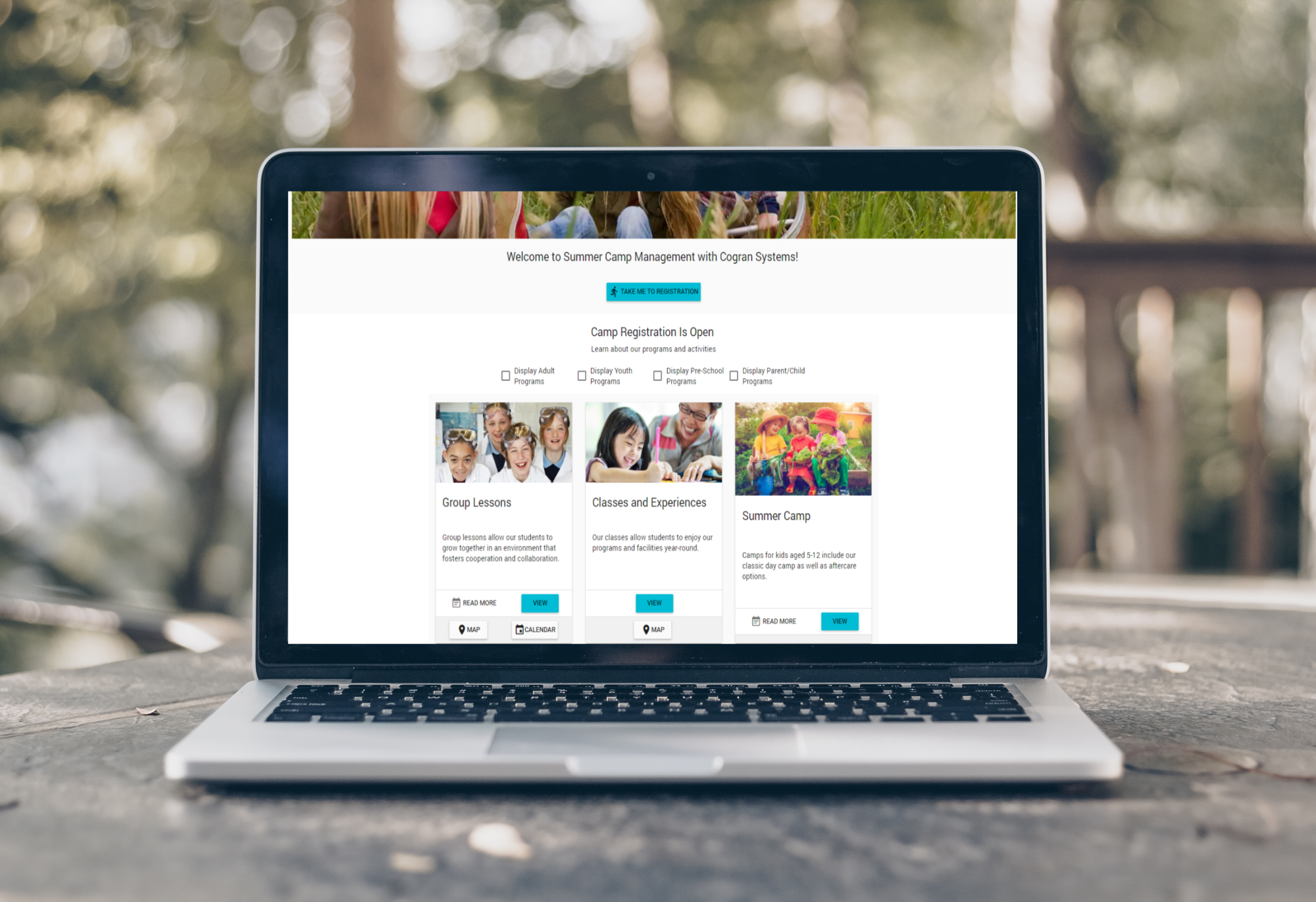 Cogran Software - Cogran looks the way you want it to, with your banners, images, and text.