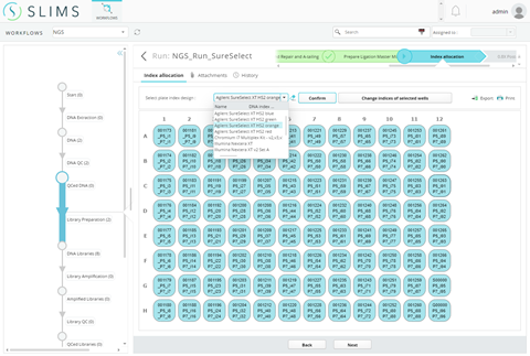 Agilent SLIMS screenshot: Agilent SLIMS for NGS labs
Do you want to stop struggling with information overload? SLIMS is a single system that lets you take control of all your lab information and save time and money.