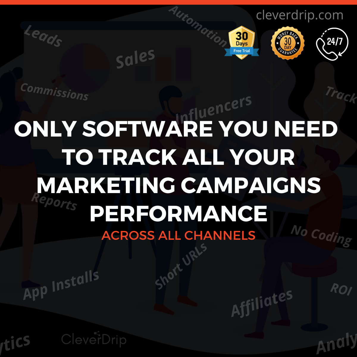 Track all your online marketing campaigns performance in one place