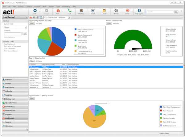 Act! Reviews, Demo & Pricing - 2021