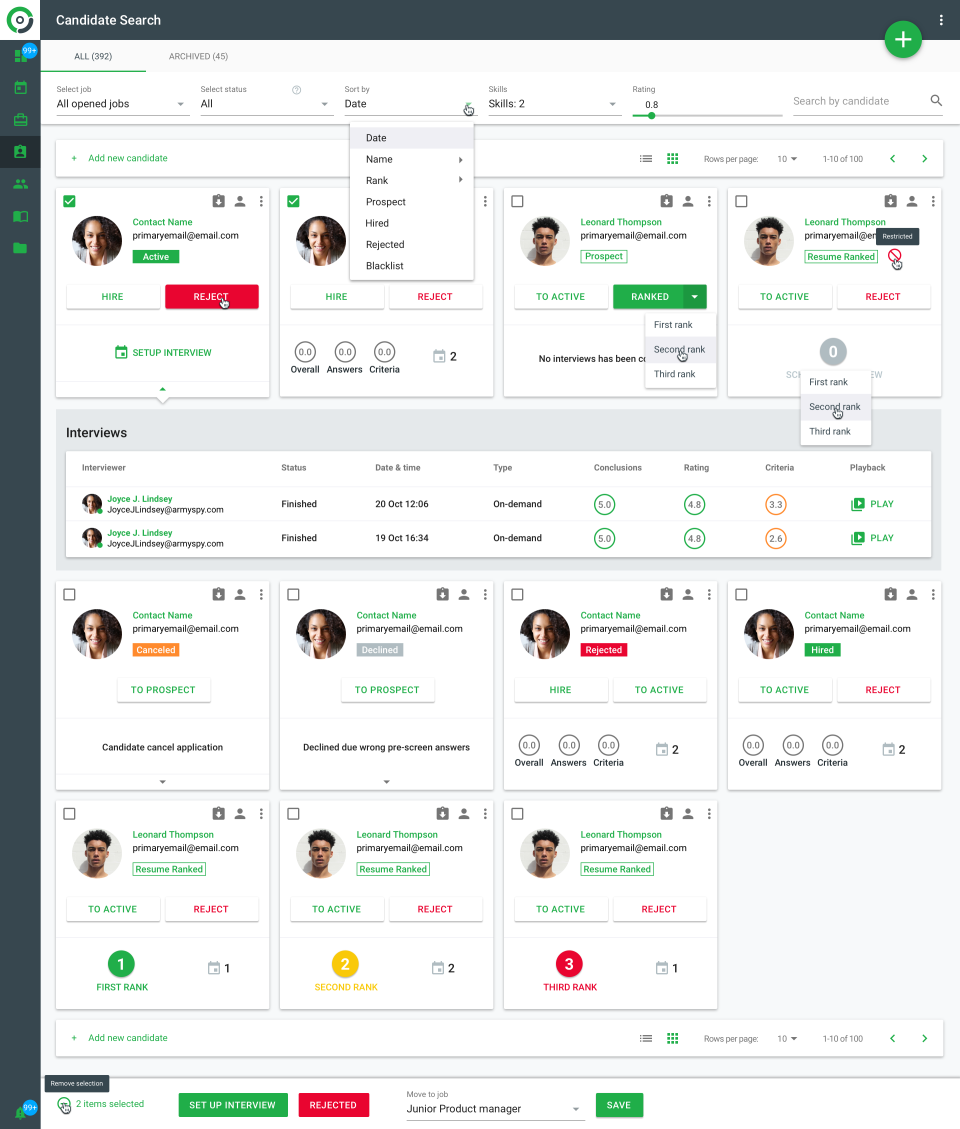 EasyHire Software - 3