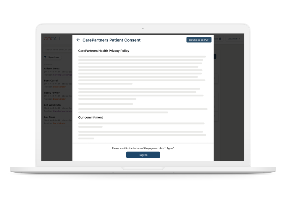 OnCall Health Software - 2