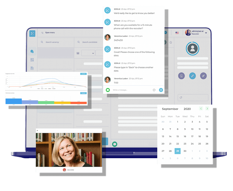 XOR screenshot: Modern Recruiting Automation Platform