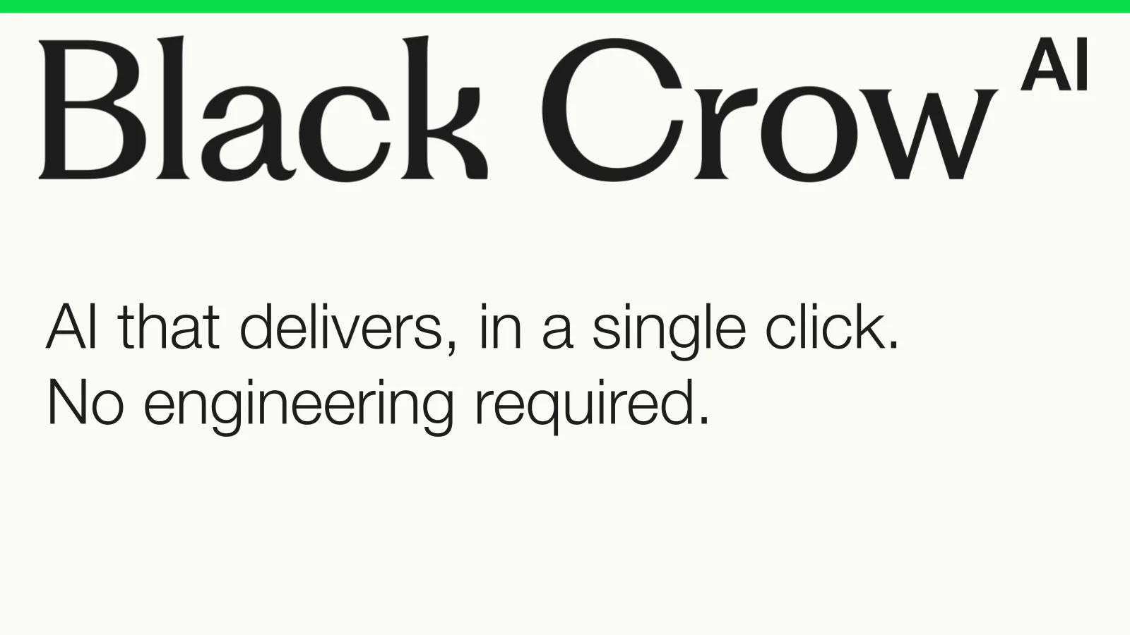 Black Crow AI Software - 1