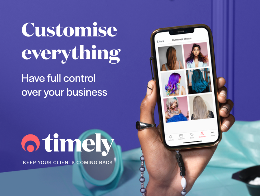 Customise your client comms, booking policy and more to reflect your unique brand.