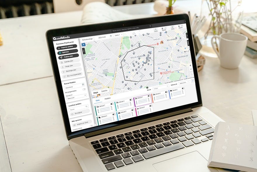 QuadMinds Software - QuadMinds es el software para optimización de rutas que permite a las empresas ganar visibilidad y mejorar su nivel de servicio