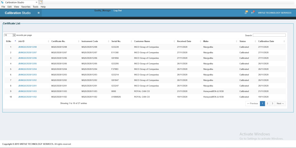 Calibration Studio Logiciel - 4