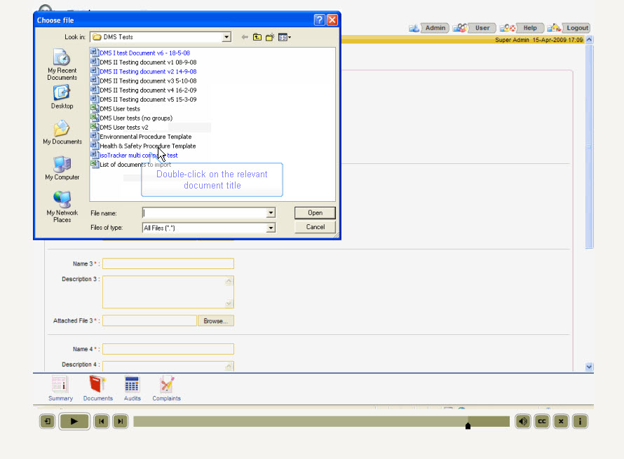 isoTracker QMS Software - 2